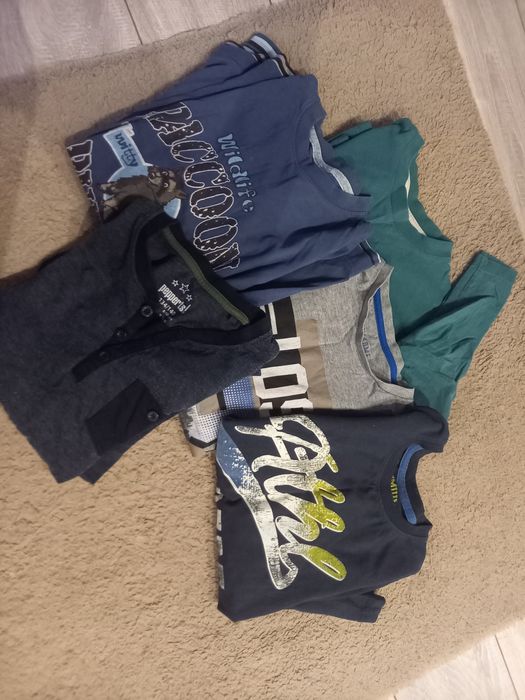 Ubrania chłopięce 140