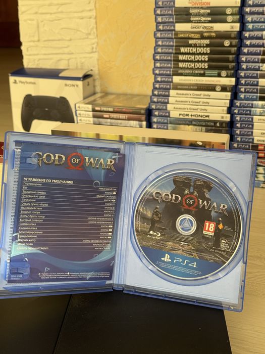 Диски God of War Playstation 4/5
