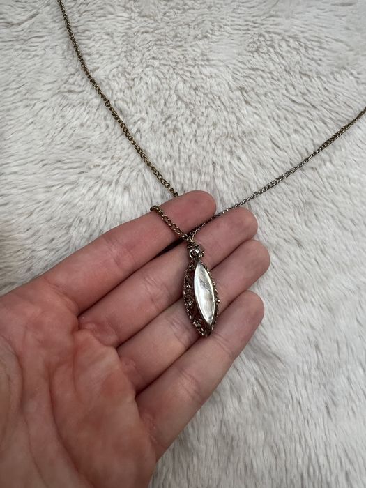 Naszyjnik łańcuszek łańcuch vintage stary retro art deco lata 90s 19
