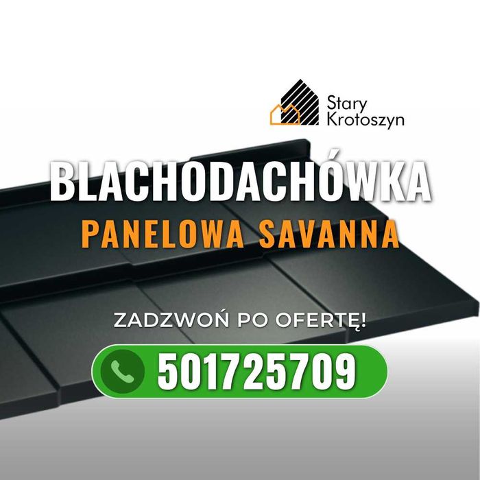 Blachodachówka panelowa SAVANNA "BRATEX"