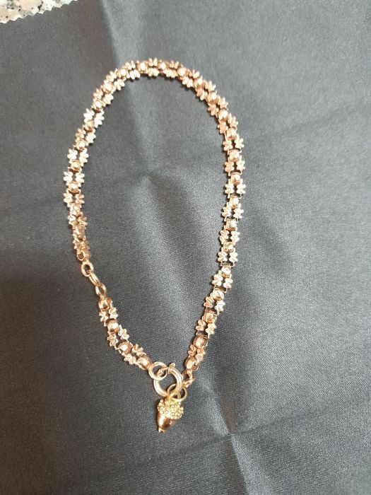 Pulseira de ouro 19.2k Vintage