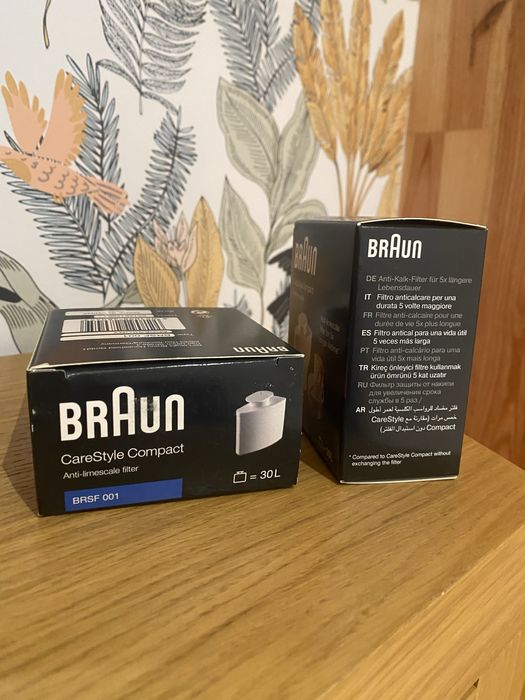 NOVOS 2 Filtros BRAUN Care Style Compact