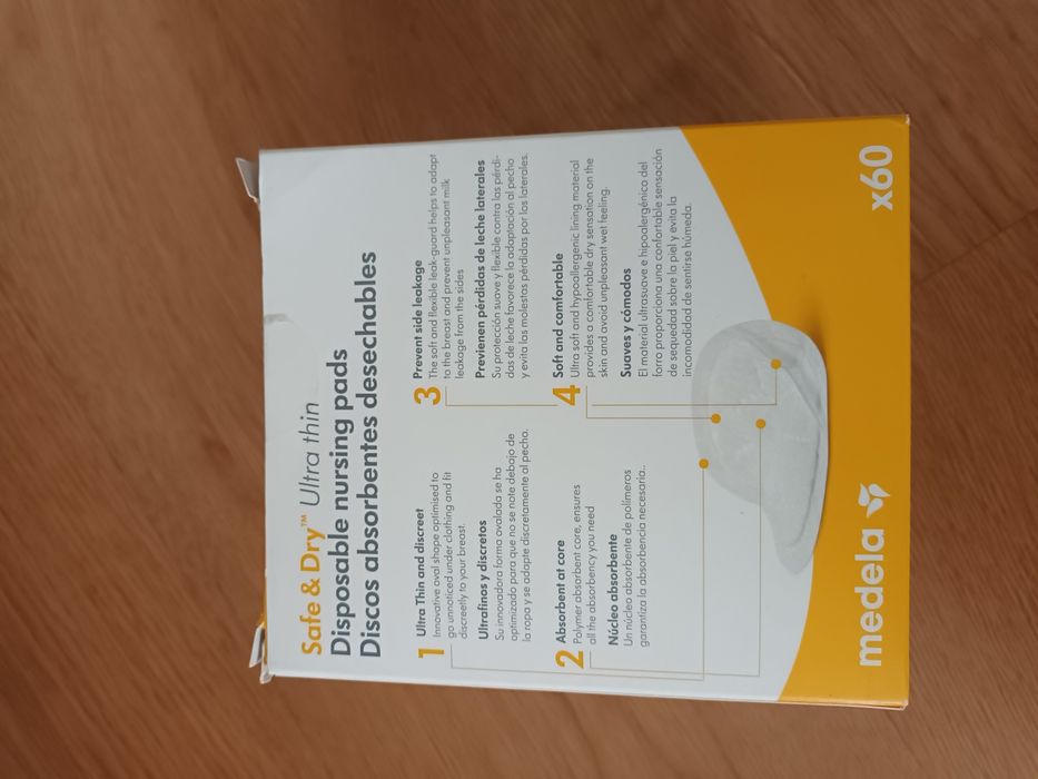 Discos absorventes Medela Safe & Dry Ultra Thin