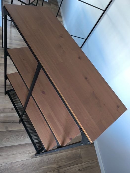Regał czarny, FJÄLLBO IKEA