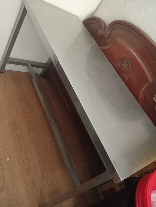 Vendo bancada de inox
