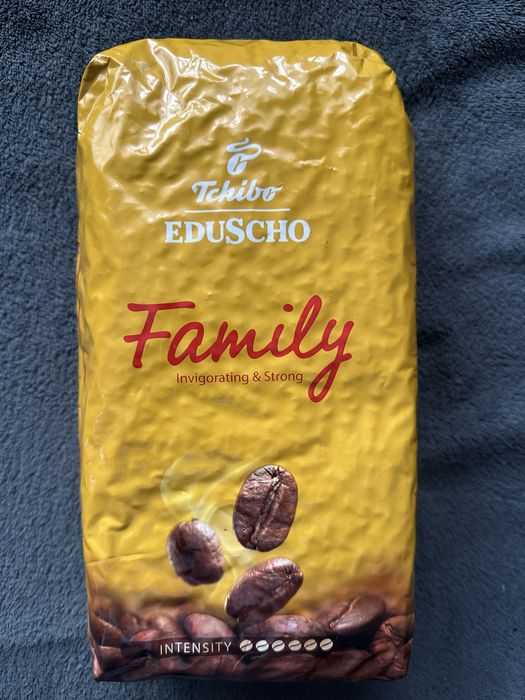 Kawa ziarnista 1kg  1000g Tchibo Family