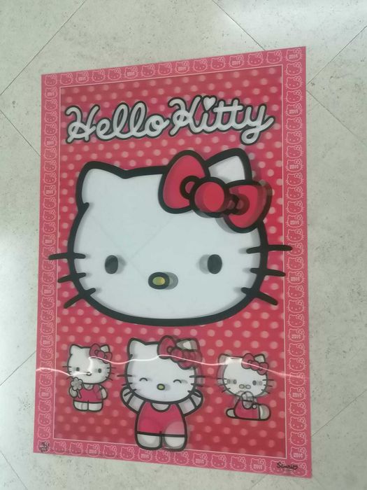 Hello Kitty - 3D Poster Lenticular - 47x67cm efeito 3D