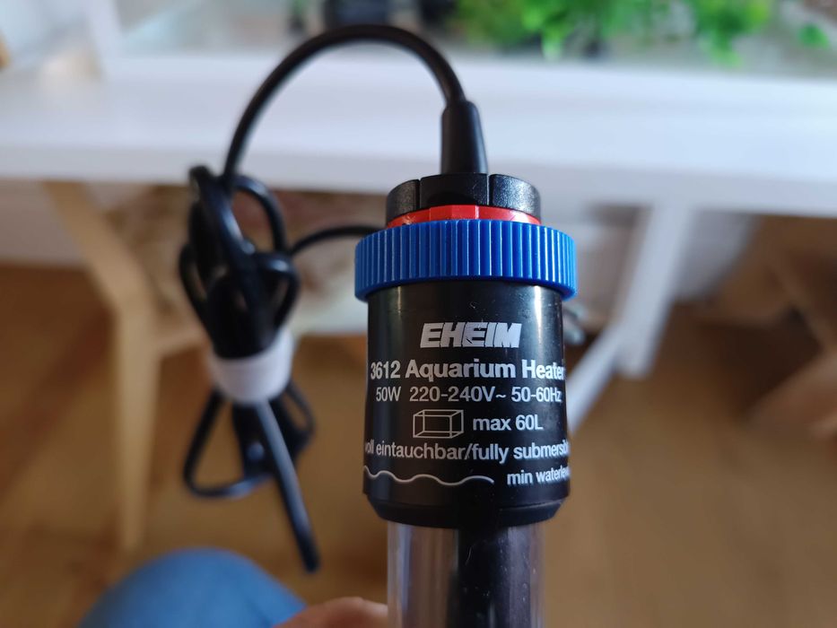 Aquário com acessórios