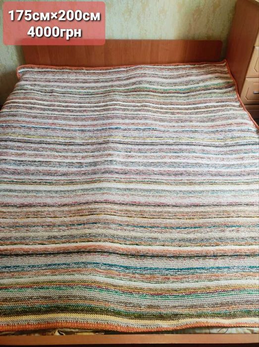 Плед вязаный  - самый тёплый и практичный подарок!