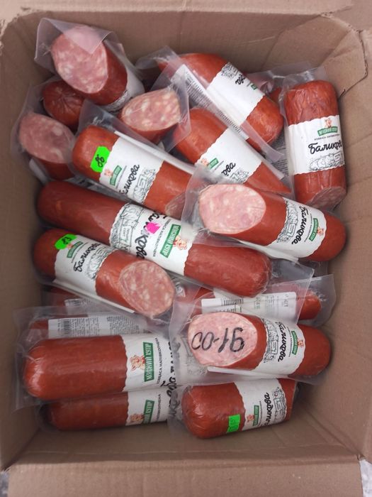 Асортимент ковбас по найнижчим цінам