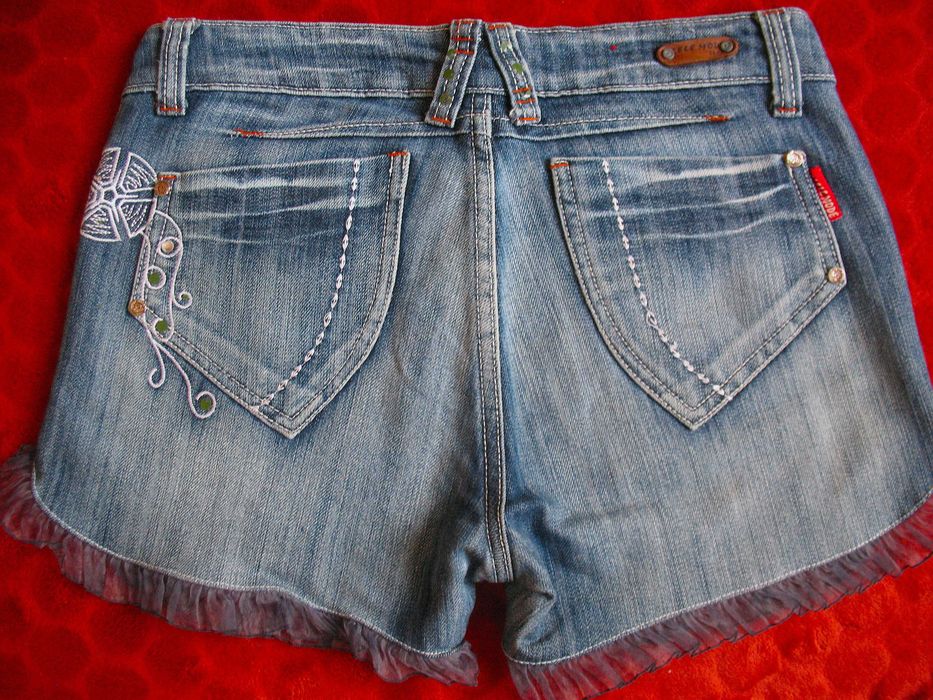Szorty - spodenki Jeans - 38 M - biodra 96+ cm Olele Mode