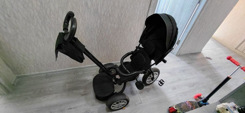 детский велосипед с родительской ручкой