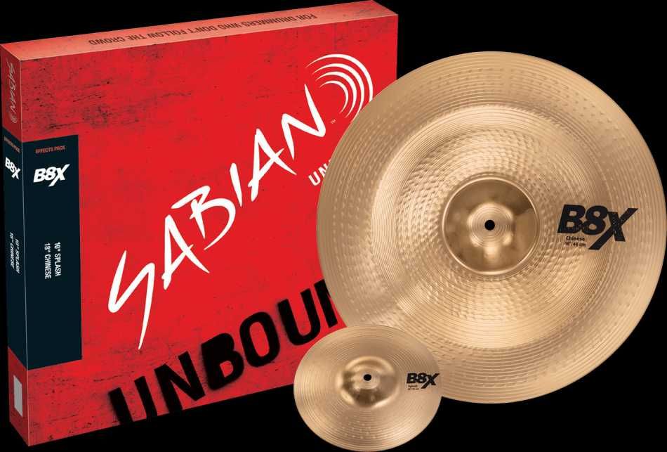 SABIAN 45005 X Efects Packs China 18"+ splash 10" talerze perkusyjne