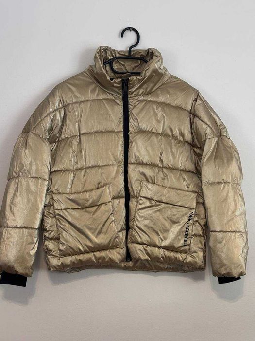 Dziewczęca pikowana kurtka Karl Lagerfeld