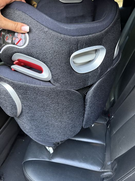 Автокрісло Cybex Solution Z-fix Midnight Blue(15-36kg)
