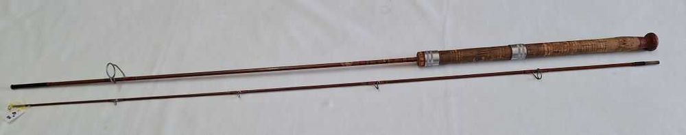 Cana de pesca de Bambu Hexagonal antiga - Arjon - #/// -7(De Coleção)