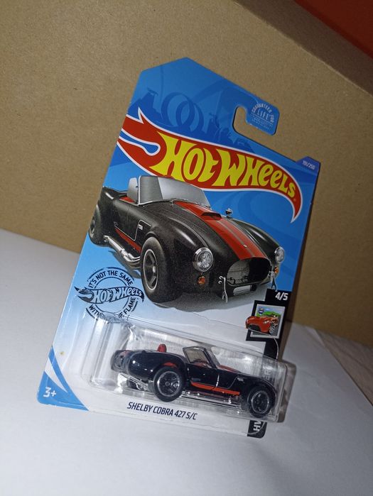 Hot Wheels Shelby Cobra 427 S/C czarna