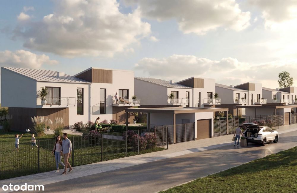 Dom bliźniak Smugi 4 pokoje wysoki standard