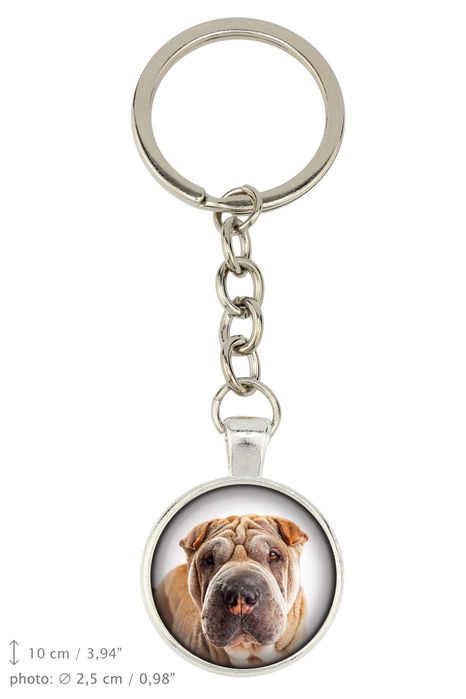 Shar Pei brelok ze zdjęciem Art-Dog