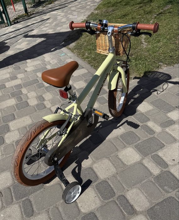 Дитячий велосипед Miqilong RM 16" БЕЖЕВИЙ