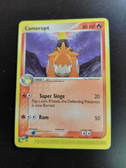 Pokemon Card - Camerupt 80 HP