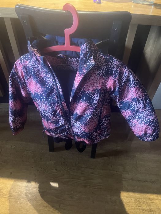 Kurtka dziewczęca zimowa