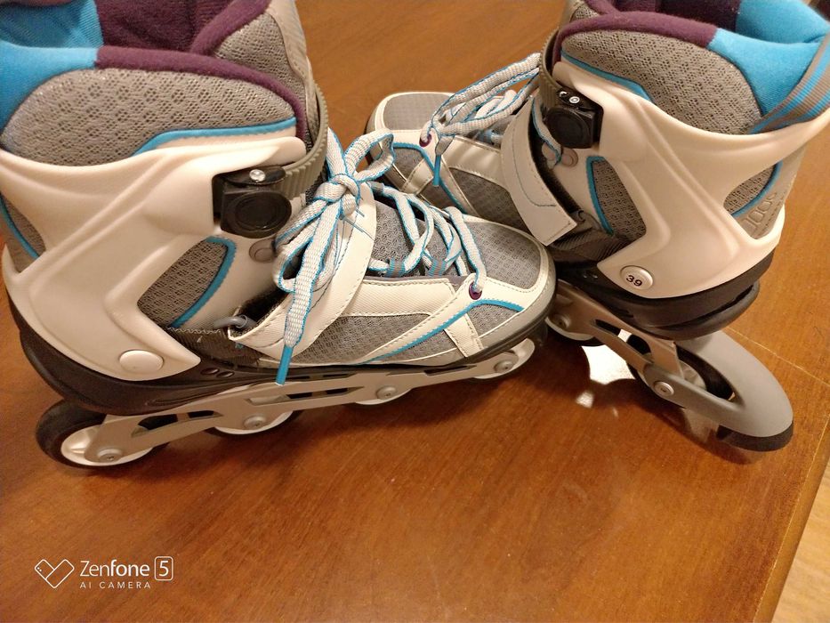 Rolki damskie fitness Oxelo FIT5 rozmiar 39