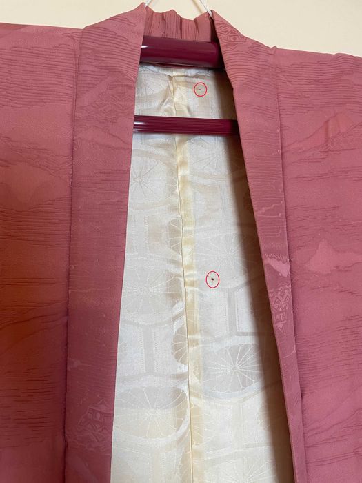 Narzutka Haori brudny róż do japońskiego kimona