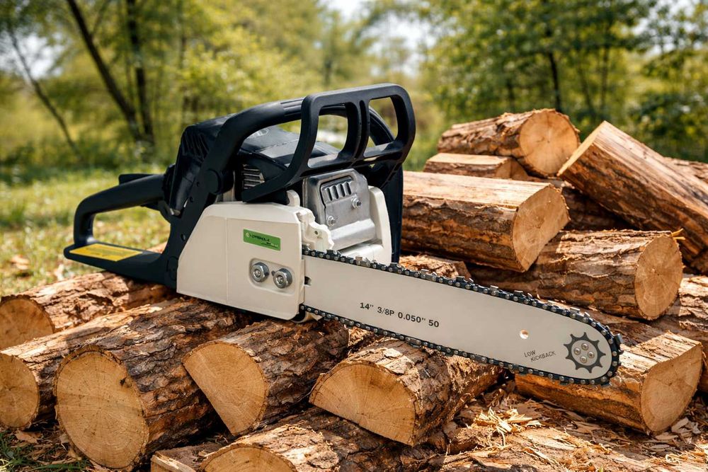 Бензопила VORSKLA ПМЗ 32-2.0 (як KRAISSMANN 180, шина 350 мм, 32 куб)