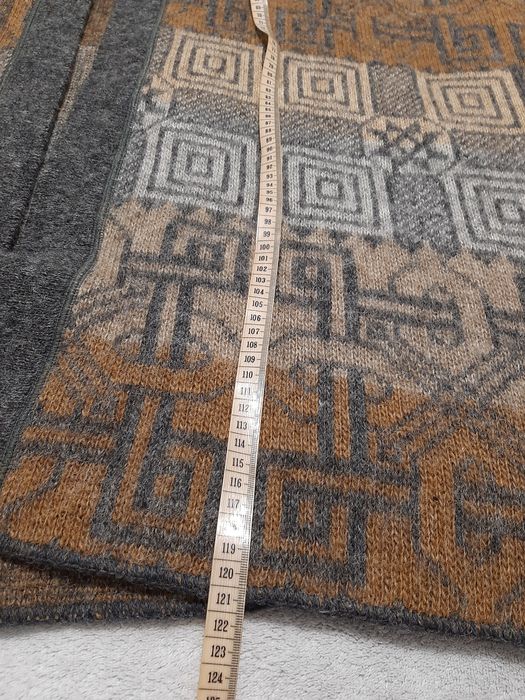 Płaszcz, ponczo z czystej wełny rozm uniwersalny