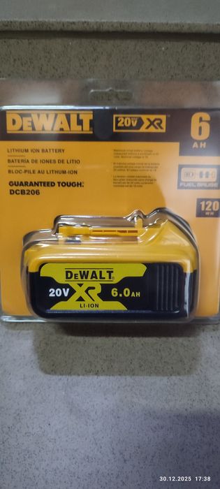 Bateria DeWalt 6AH