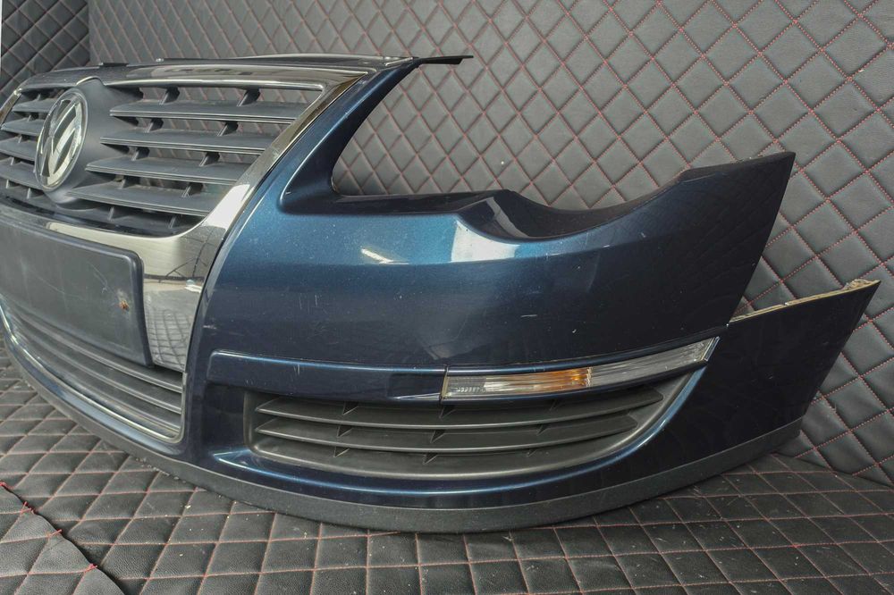 PASSAT B6 05-10 Zderzak Przedni Przód Kompletny
