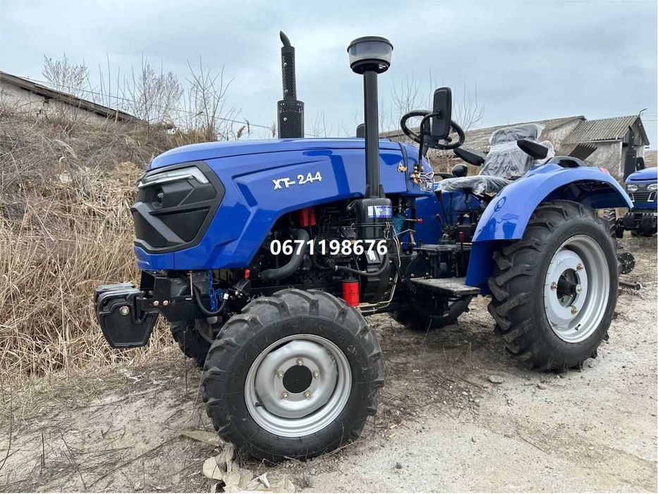 Мінітрактор Форте ХT-244 з редукторним мостом КПП (3+1) доставка