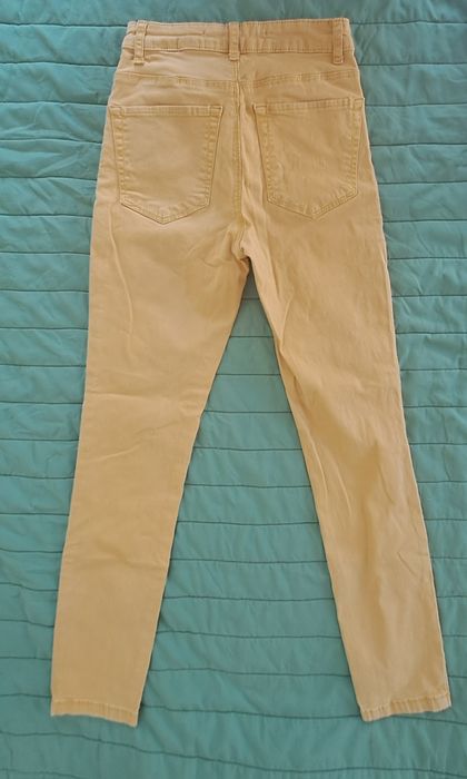 Calças/Leggings amarelo mostarda tam 34