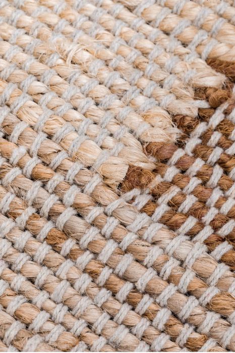 Tapete de juta e algodao sklum 240x160