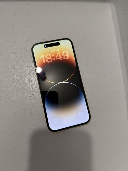 Iphone 14 pro gold złoty