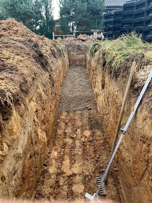 Odwodnienia budynków terenu drenaże