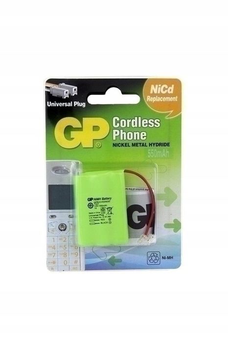 Аккумулятор GP t207 550mah 3.6 V NiMH 3xaaa