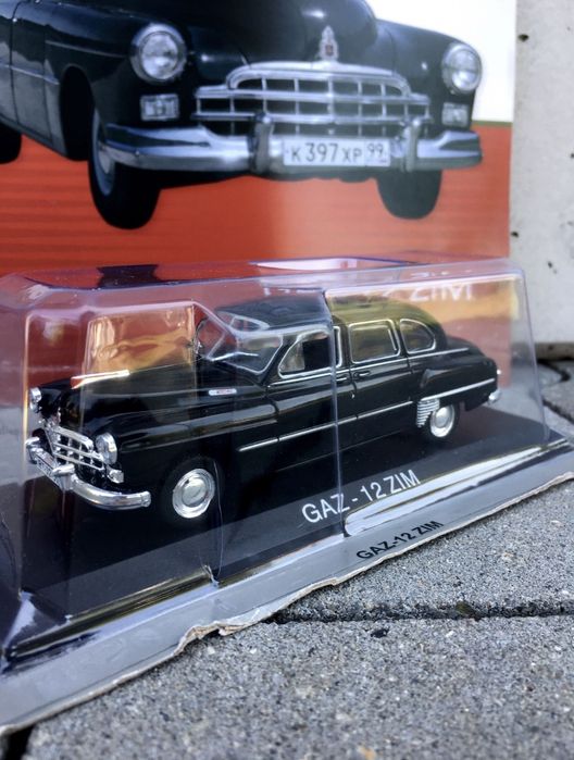 GAZ 12 ZIM #99-auta PRL,model,autka,kolekcja,deagostini,grafika,folder