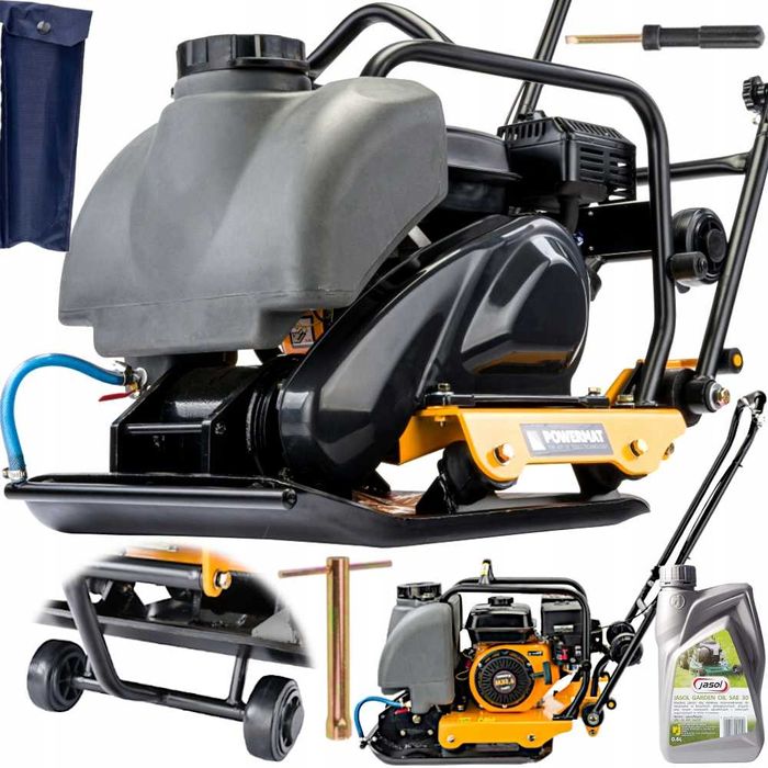 Zagęszczarka do gruntu ubijak wibrator 90kg 6,5KM +MATA GRATIS