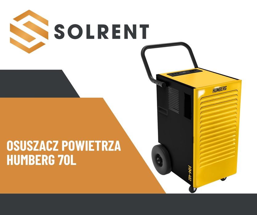 Wynajem przemysłowego OSUSZACZA POWIETRZA Humberg 70L