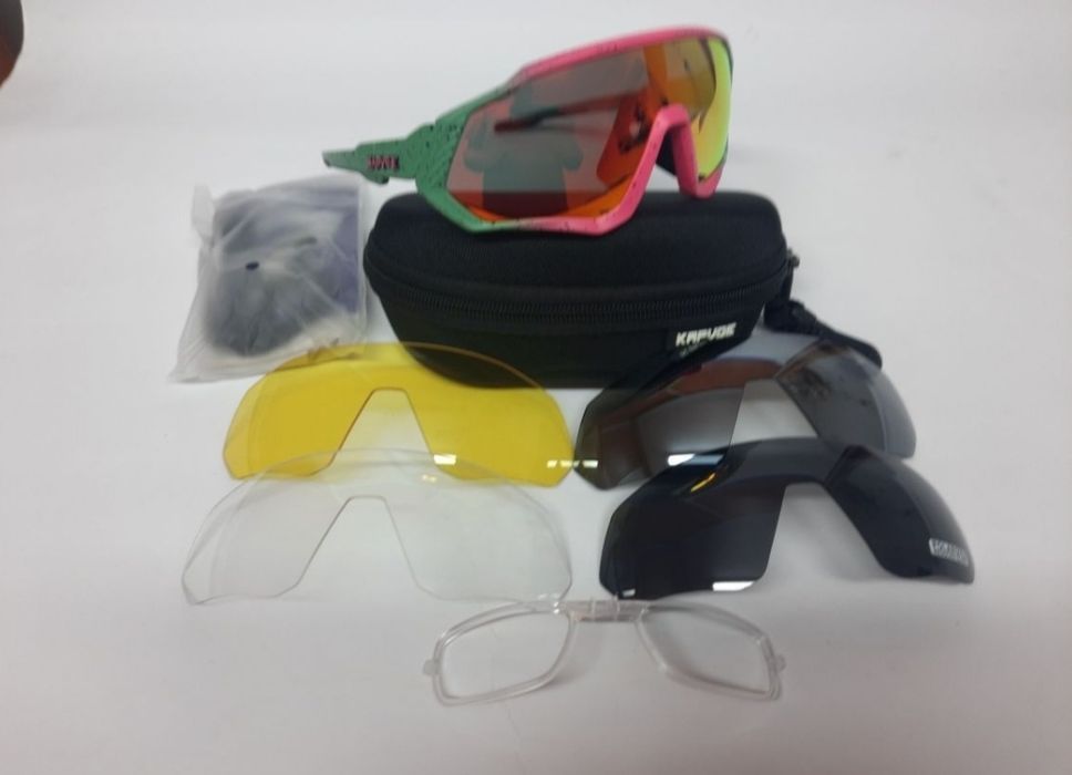 Sportowe okulary przeciwsłoneczne