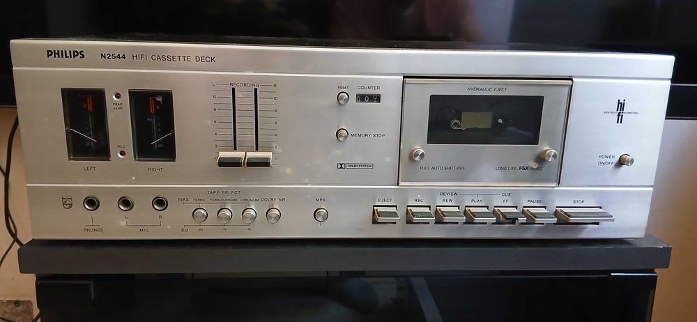 magnetofon kasetowy philips