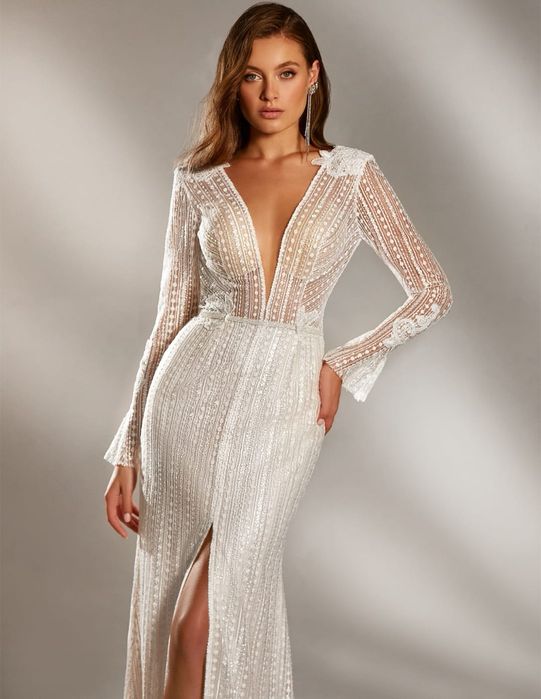 Piękna suknia ślubna Dansay z salonu Carolina Novia, jak nowa, okazja