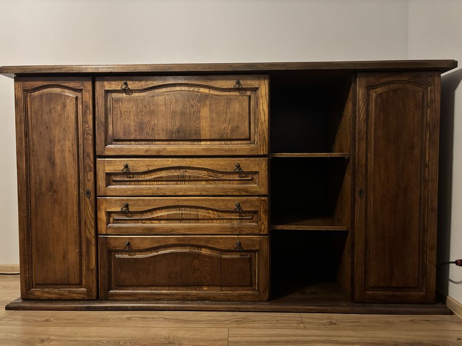 Komona drewniana w styli rustykalnym