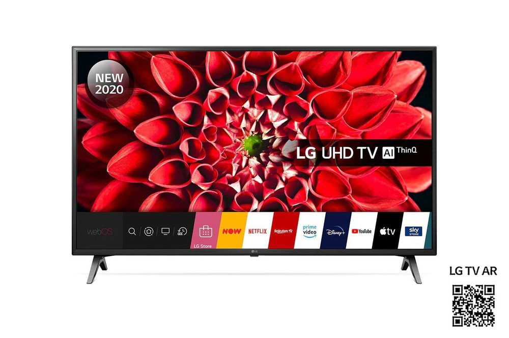 LG LED 55" 4K WebOS WiFi BT DVB-T2 HEVC 55UN71003 Telewizor Nowy GW