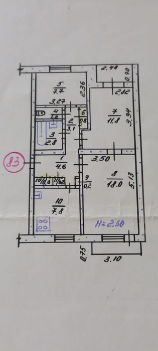 Продам 3к квартиру чешку - View 2