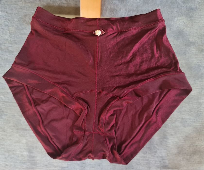 Burgundowy komplet bielizny Rosy