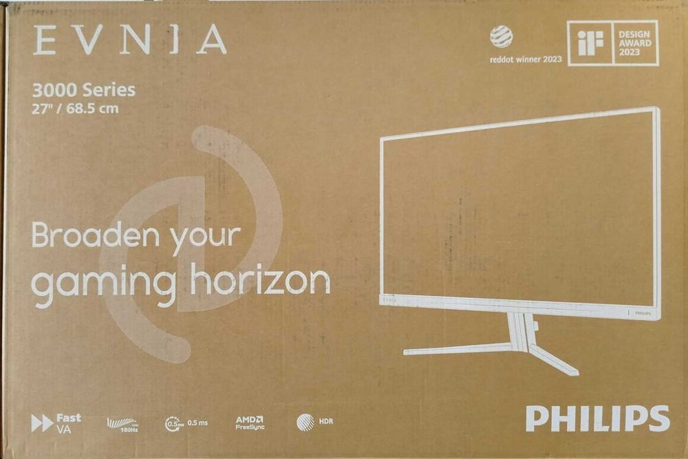 Monitor Gaming PHILIPS 27"