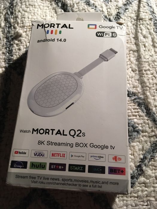 Nowy Hey Google TV smart chromecast